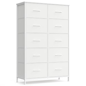 SONGMICS Dresser for Bedroom Tall Dresser with