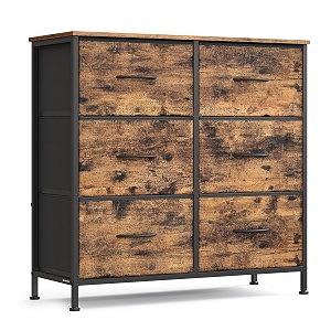 SONGMICS Dresser for Bedroom Tall Dresser with