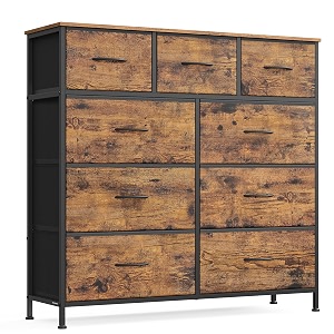SONGMICS Dresser for Bedroom Wide Dresser with