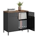 SONGMICS Storage Cabinet, Sideboard with Adjustable Shelves