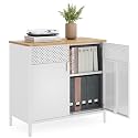 SONGMICS Storage Cabinet, Sideboard with Adjustable Shelves