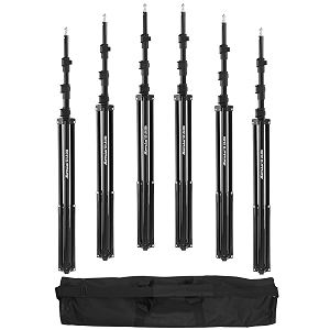 sonia 9 feet photography light stand ls250 pack of 6