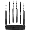 Sonia 9 Feet Photography Light Stand LS250 Pack of 6