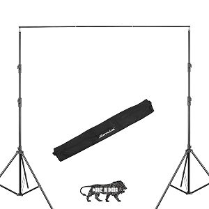 sonia background stand kit 9 ft 274 cm x 9 ft 274 cm photography support system kit portable foldable with carry bag
