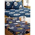 Combo Collection Pack of 2 Double Bedsheet with 4 Pillow Covers | 155 TC Soft Brushed Glace Cotton -Long Lasting &amp; Wrinkle Free Bedsheet for Double Bed (Multicolor-M)