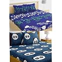 Combo Collection Pack of 2 Double Bedsheet with 4 Pillow Covers | 155 TC Soft Brushed Glace Cotton -Long Lasting &amp; Wrinkle Free Bedsheet for Double Bed (Multicolor-F)