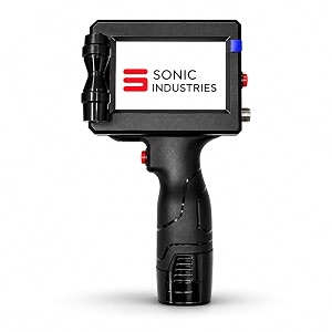 sonic industries abs body batch coding printer for fmcg companies  handheld inkjet date mrp batch amp expiry printing machine  portable coding machine for packaging industry