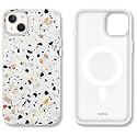 Sonix Case for iPhone 15 Plus, iPhone 14 Plus | Compatible with MagSafe | 10ft Drop Tested | Marble Terrazzo Confetti