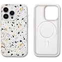 Sonix Case for iPhone 15 Pro Max | Compatible with MagSafe | 10ft Drop Tested | Marble Terrazzo Confetti