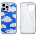 Sonix Case for iPhone 16 Pro Max | Compatible with MagSafe | 10ft Drop Tested | Glitter Clouds | Day Dream