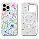 Sonix Case for iPhone 16 Pro Max | Compatible with MagSafe | 10ft Drop Tested | Passport Stamps