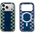 Sonix Case for iPhone 18 Pro, 17 Pro | Diner Check Midnight/Sage