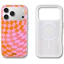 Sonix Case for iPhone 18 Pro, 17 Pro | Checkmate Pink