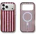 Sonix Case for iPhone 18 Pro Max, 17 Pro Max | Abstract Stripe Pink