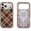 Sonix Case for iPhone 18 Pro Max, 17 Pro Max | Brown Plaid