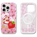 Sonix Phone Case for iPhone 15 Pro | Compatible with Magsafe | 10ft Drop Tested | Strawberry Shortcake Vintage