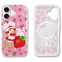 Sonix Phone Case for iPhone 16 | Compatible with Magsafe | 10ft Drop Tested | Strawberry Shortcake Vintage