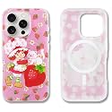 Sonix Phone Case for iPhone 16 Pro | Compatible with Magsafe | 10ft Drop Tested | Strawberry Shortcake Vintage