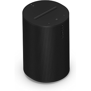 sonos era 100  smart speaker with wifi bluetooth amazon alexa - black