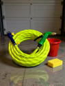 Sonotek 10 Meter ( 33 Feet) 1/2 Inch 3- Layered Braided Pipe With Water Spray Gun. Sonotek Braided Pipe For Gardening use , Car Washing ,Bike washing, Home Use Hose Pipe