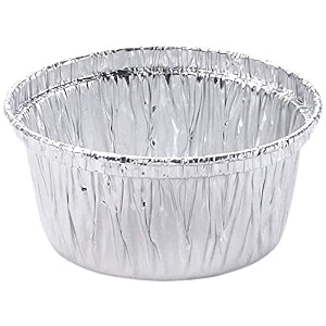 sssg aluminum foil disposable ramekins muffin mini baking cups for hot and cold foods pack of 100