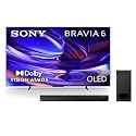 Sony 55 Inch BRAVIA 6 OLED TV and BRAVIA Theater Bar 6 Soundbar Bundle