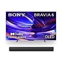 Sony 65 Inch BRAVIA 6 OLED TV and BRAVIA Theater Bar 8 Soundbar Bundle