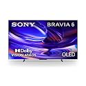 Sony 77 Inch BRAVIA 6 OLED 4K HDR Smart Google TV with Gemini (K-77A60)