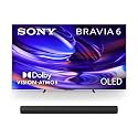 Sony 83 Inch BRAVIA 6 OLED TV and BRAVIA Theater Bar 9 Soundbar Bundle