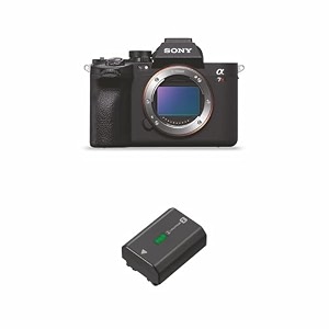 sony alpha ilce-7rm5 full-frame high resolution  61 mp cameraartificial intelligence for human pose estimation  additional rechargeable battery fz-100-black