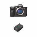 Sony Alpha ILCE-7RM5 Full-Frame High Resolution | 61 MP Camera|Artificial Intelligence for Human Pose Estimation + Additional Rechargeable Battery (FZ-100)-Black
