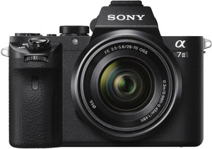 sony alpha full frame ilce-7m2kbq in5 mirrorless camera body with 28 - 70 mm lens