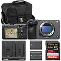 Sony Alpha FX3 | ILME-FX3A | Full-Frame Cinema Line Camera, Gray/Black (Value Bundle)