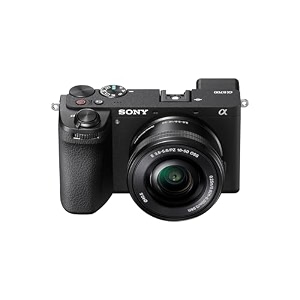 sony alpha ilce-6700l aps-c interchangeable-lens mirrorless camera body  16-50 mm power zoom lens  made for creators  260 mp  artificial intelligence based autofocus  4k 60p recording - black