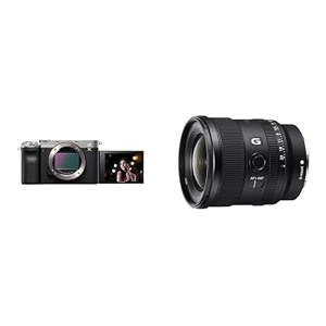 sony alpha ilce-7c compact full frame 64 gb camera  4k with flip screen light weight  real time t