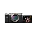 Sony Alpha ILCE-7C Compact Full Frame Camera | 4K with Flip Screen, Light Weight | Real time Tracking |Content Creation - Silver