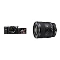 Sony Alpha ILCE-7CL with 28-60mm Zoom Lens (Compact Full Frame Camera, 4K, Flip Screen, Light Weight &amp; Sony E 20mm f/1.8 G Lens (SEL20F18G) Lens Black