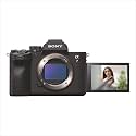 Sony Alpha ILCE- Full-Frame Hybrid Camera 33MP Interchangeable-Lens Mirrorless Camera Body (4K 60P Video Recording, Real-Time Eye AF for Humans, Birds, Animals) - Black