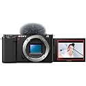 Sony Alpha ZV-E10 - APS-C Interchangeable Lens Mirrorless Vlog Camera - Black
