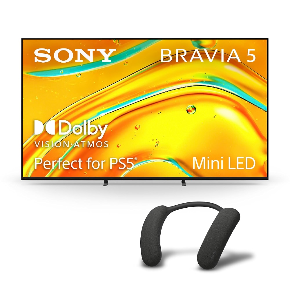 Sony BRAVIA 5 75 Inch 4K Mini LED Smart TV (K-75XR50, 2025) + BRAVIA ...