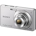 Sony Cyber-Shot DSC-W610 14.1MP Point-and-Shoot Digital Camera (Silver) with Camera Case