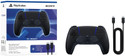 SONY DualSense Controller Midnight Black + USB Gamepad