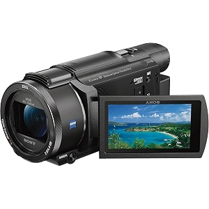 sony fdrax53b 4k hd 20x optical video recording camcorder black