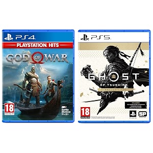 sony ghost of tsushima  director39s cut  ps4 game playstation 4ampgod of war  ps4 game playstation 4