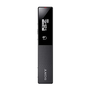 sony icd-tx660 light weight voice recorder with 12hours battery life 16gb built-in memory -black small
