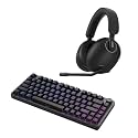 Sony INZONE H9 Wireless Noise Canceling Gaming Headset (Black) + Gaming Keyboard