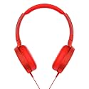 SONY-MDRXB550AR RED SONY ON-EAR EXTRA BASS TAKE CALL HEADPHONES