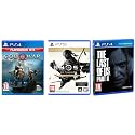 Sony Ps4 Ghost Of Tsushima Director's Cut (Ps4) &amp; God Of War | Ps4 Game (Playstation 4) &amp; The Last Of Us Part Ii (Ps4)