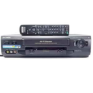 sony slv-n51 4-head hi-fi vcr