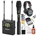 Sony URX-P41D Dual-Channel Camera-Mount Wireless Receiver (UC25 Bundle